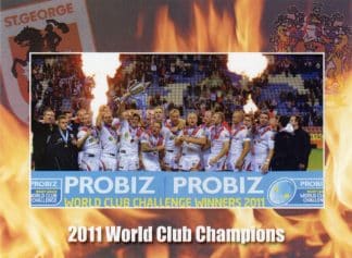 2011 World Club Challenge - Card 30 Team Celebrations