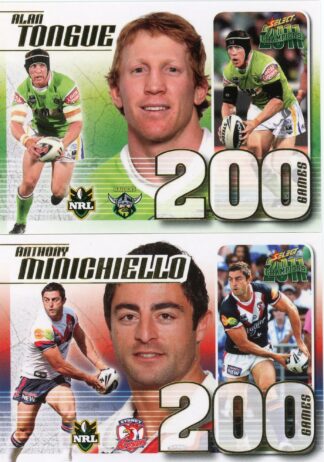 2011 NRL Champions Case Cards