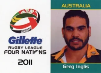 2011 Four Nations Tournament - Card 04 Greg Inglis Australia