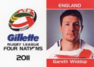 2011 Four Nations Tournament - Card 20 Gareth Widdop England