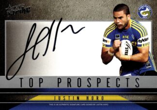 2011 NRL Strike Top Prospect - TP10 Justin Horo Parramatta Eels