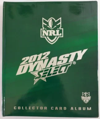 2012 NRL Dynasty Album With Full Base & Silver Parallel Set