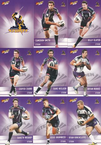 2012 NRL Champions Base Team Set - Melbourne Storm