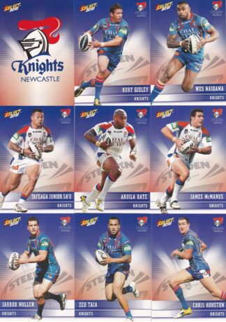 2012 NRL Champions Base Team Set - Newcastle Knights