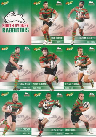 2012 NRL Champions Base Team Set - South Sydney Rabbitohs