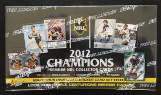 2012 NRL Champions Factory Sealed Box