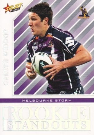 2012 NRL Champions Rookie Standouts - RS10 Gareth Widdop Melbourne Storm
