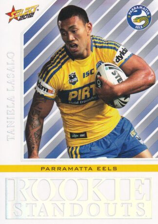 2012 NRL Champions Rookie Standouts - RS15 Taniela Lasalo Parramatta Eels