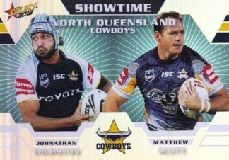2012 NRL Champions Showtime - ST09 Johnathan Thurston & Matt Scott North Qld Cowboys