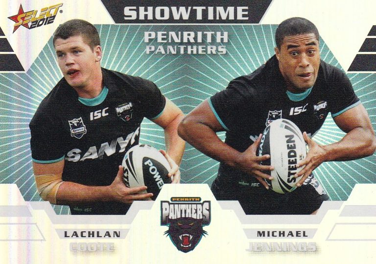 2012 NRL Champions Showtime - ST11 Lachlan Coote & Michael Jennings Penrith Panthers