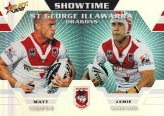 2012 NRL Champions Showtime - ST12 Matt Cooper & Jamie Soward St George Dragons