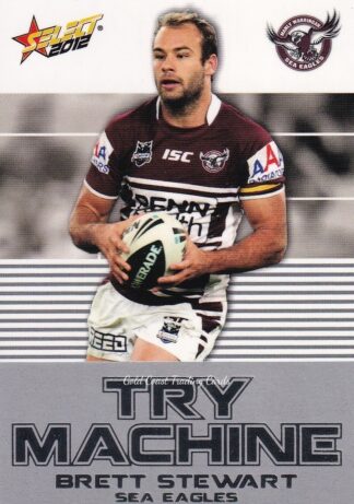 2012 NRL Champions Try Machine - TM17 Brett Stewart Manly Sea Eagles