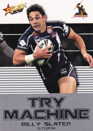 2012 NRL Champions Try Machine - TM21 Billy Slater Melbourne Storm