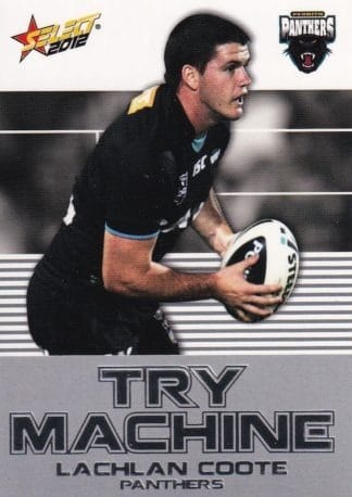 2012 NRL Champions Try Machine - TM34 Lachlan Coote Penrith Panthers