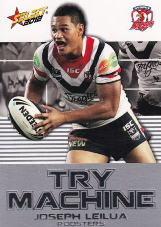 2012 NRL Champions Try Machine - TM43 Joseph Leilua Sydney Roosters