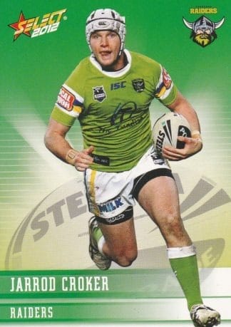 2012 NRL Champions Common Card - Base 018 Jarrod Croker Canberra Raiders