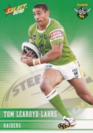 2012 NRL Champions Common Card - Base 024 Tom Learoyd-Lahrs Canberra Raiders