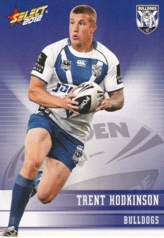 2012 NRL Champions Common Card - Base 027 Trent Hodkinson Canterbury Bulldogs