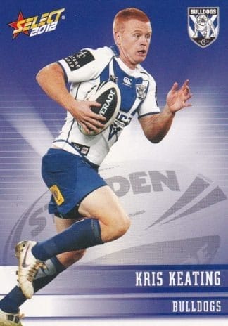2012 NRL Champions Common Card - Base 028 Kris Keating Canterbury Bulldogs