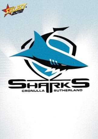 2012 NRL Champions Common Card - Base 037 Logo Cronulla Sharks