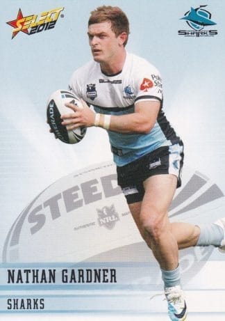 2012 NRL Champions Common Card - Base 039 Nathan Gardner Cronulla Sharks
