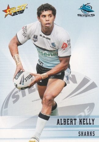 2012 NRL Champions Common Card - Base 046 Albert Kelly Cronulla Sharks