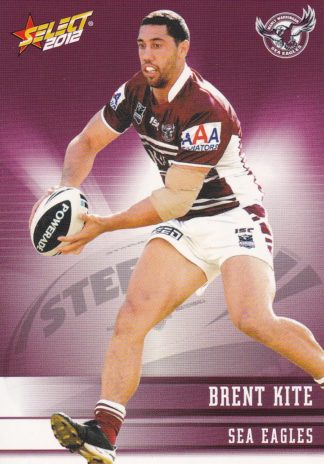 2012 NRL Champions Common Card - Base 071 Brent Kite Manly Sea Eagles