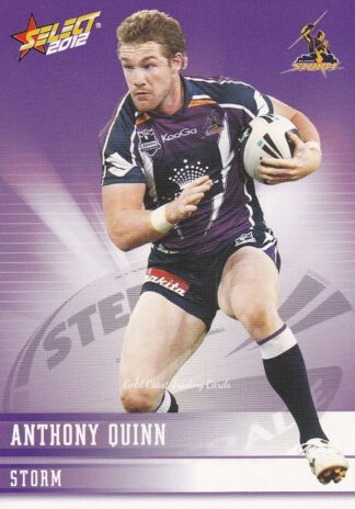 2012 NRL Champions Common Card - Base 084 Anthony Quinn Melbourne Storm