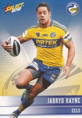 2012 NRL Champions Common Card - Base 111 Jarryd Hayne Parramatta Eels