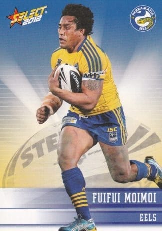 2012 NRL Champions Common Card - Base 112 Fuifui Moimoi Parramatta Eels