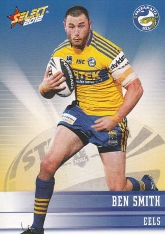 2012 NRL Champions Common Card - Base 115 Ben Smith Parramatta Eels