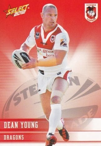 2012 NRL Champions Common Card - Base 138 Dean Young St George Dragons