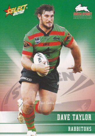 2012 NRL Champions Common Card - Base 150 Dave Taylor South Sydney Rabbitohs