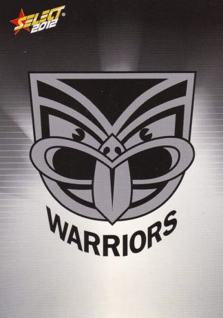 2012 NRL Champions Common Card - Base 169 Logo New Zealand Warriors