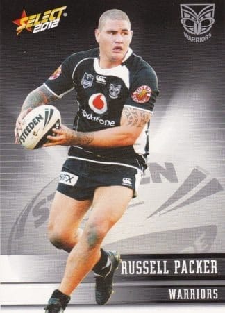 2012 NRL Champions Common Card - Base 174 Russell Packer New Zealand Warriors