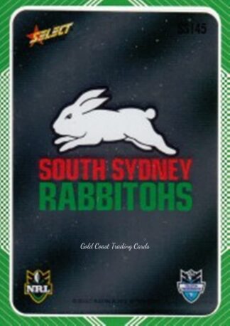 2012 NRL Champions Peeled Parallel Card - PSS145 South Sydney Rabbitohs Logo