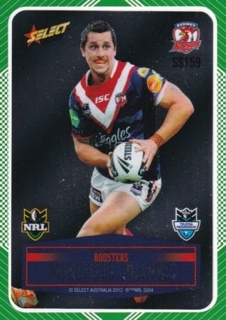 2012 NRL Champions Peeled Parallel Card - PSS159 Mitchell Pearce Sydney Roosters