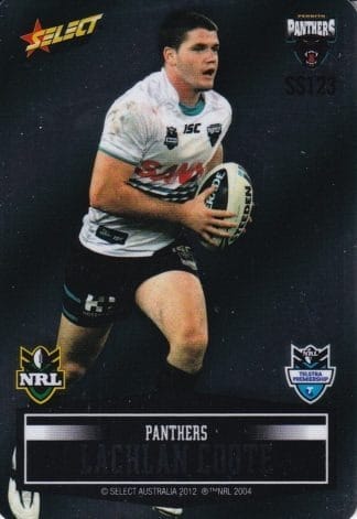 2012 NRL Champions Unpeeled Parallel Card - SS123 Lachlan Coote Penrith Panthers