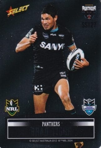 2012 NRL Champions Unpeeled Parallel Card - SS127 Brad Tighe Penrith Panthers