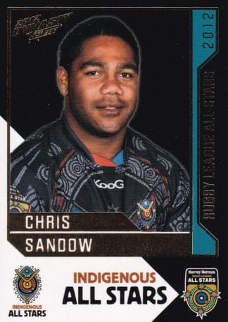 2012 NRL Dynasty Indigenous All Star - AS07 Chris Sandow