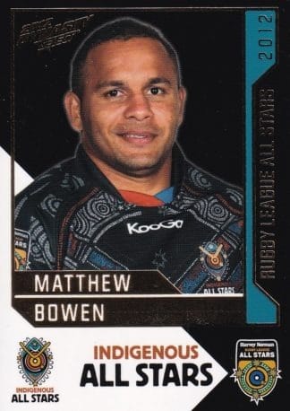 2012 NRL Dynasty Indigenous All Star - AS16 Matt Bowen