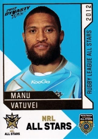 2012 NRL Dynasty NRL All Star - AS25 Manu Vatuvei