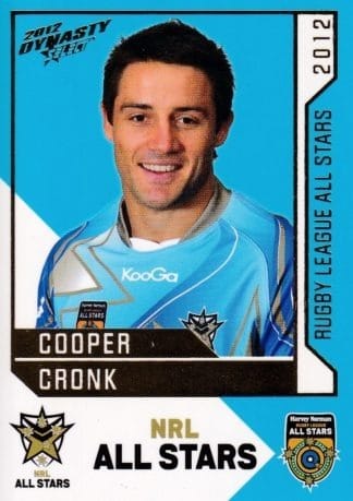 2012 NRL Dynasty NRL All Star - AS27 Cooper Cronk