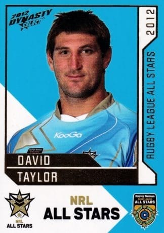 2012 NRL Dynasty NRL All Star - AS34 David Taylor