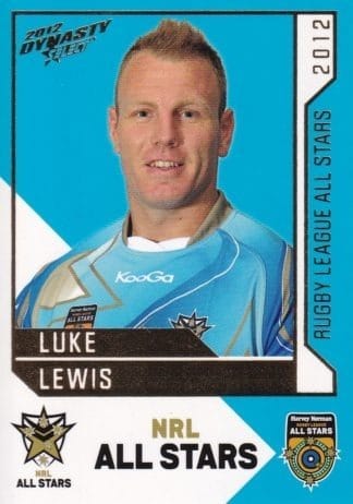 2012 NRL Dynasty NRL All Star - AS39 Luke Lewis
