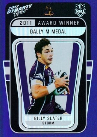 2012 NRL Dynasty Award Winner - AW1 Billy Slater Melbourne Storm