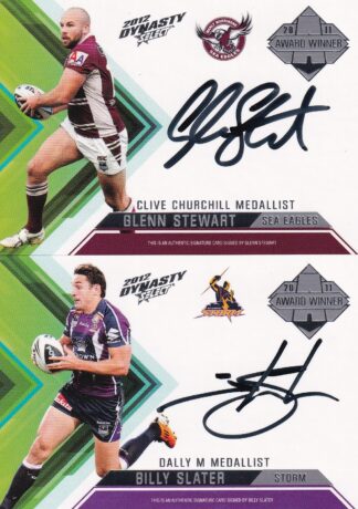 2012 NRL Dynasty Signature Redemptions