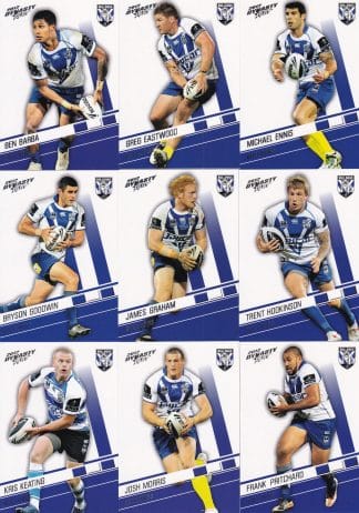 2012 NRL Dynasty Base Team Set - Canterbury Bulldogs
