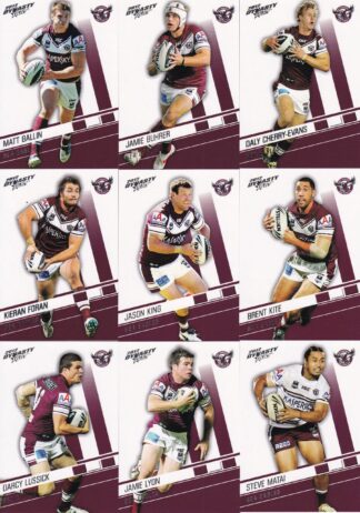 2012 NRL Dynasty Base Team Set - Manly Sea Eagles