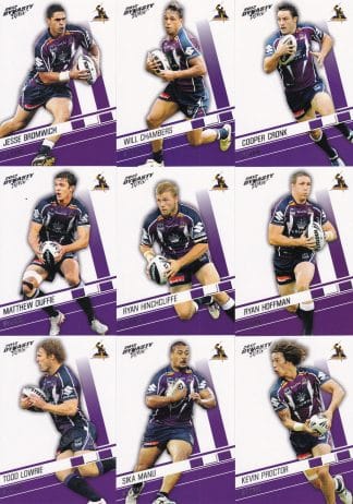2012 NRL Dynasty Base Team Set - Melbourne Storm